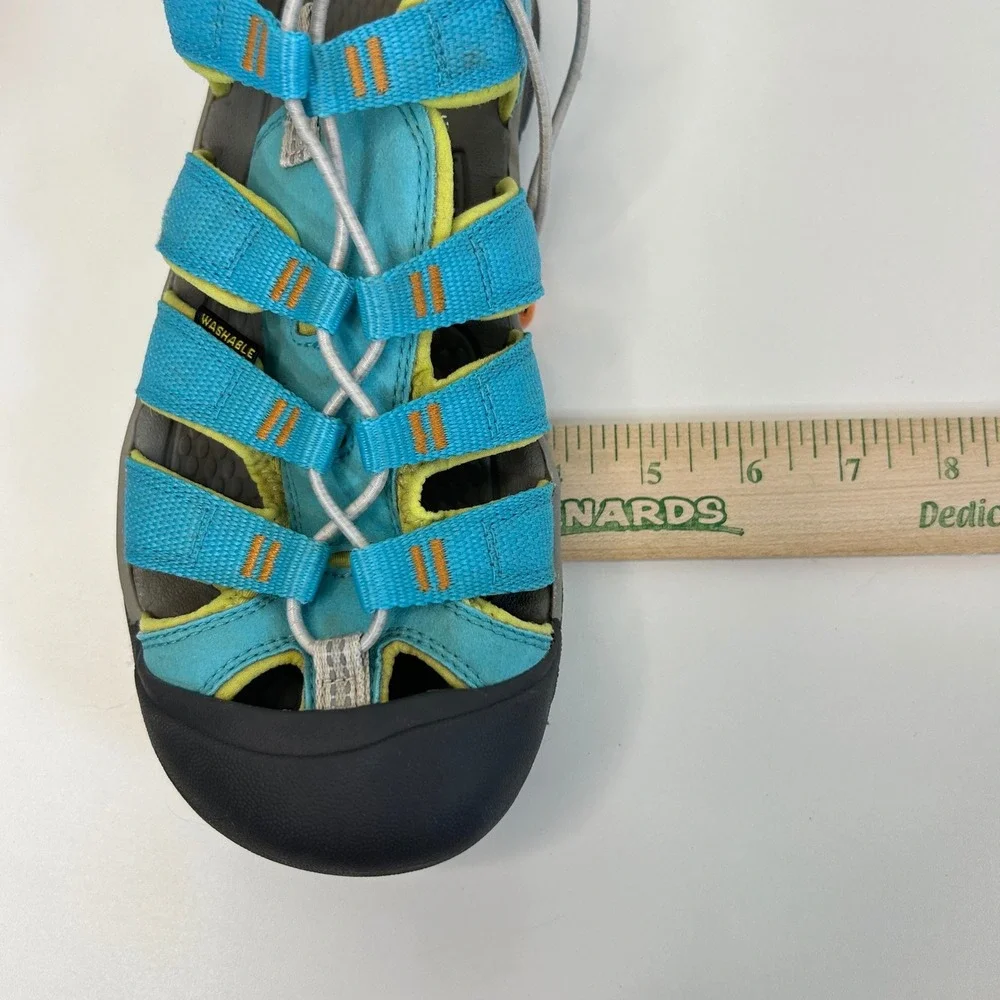 Keen Gorpcore Newport H2 Sandals Size 5 Big Kids Blue Washable Water Shoes